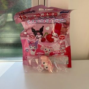 Hello Kitty Sakura pink my melody kuromi my favorite color figurine blind bag